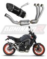 Yamaha MT 09 2021 - 2023 EX Full system Leömlő Kipufogó Dob HP5 BLACK + dB killer medium