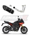 complete exhaust system with muffler DOMINATOR Full System HP5 BLACK fits th