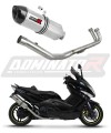 complete exhaust system with muffler DOMINATOR Full System HP1 fits the motorcycle Yamaha T MAX 500 2008   2011 6