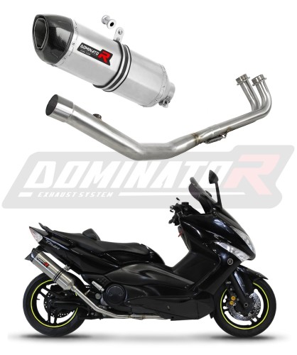 teljes kipufogórendszer DOMINATOR Full System HP1 hangtompítóval, amely illeszkedik a Yamaha T-MAX 500 2008 - 2011 motorkerékpárhoz 6