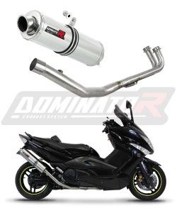 Yamaha T-MAX 500 2008 - 2011 Full system Kipufogó leömlő ST kipufogódob + közepes dB killer