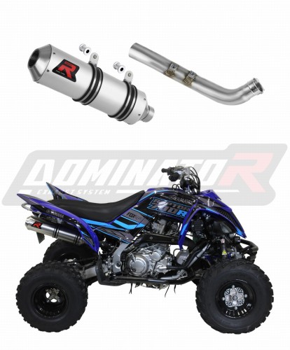 exhaust muffler DOMINATOR MX fits the motorcycle Yamaha RAPTOR 700 R 2015   2021 6