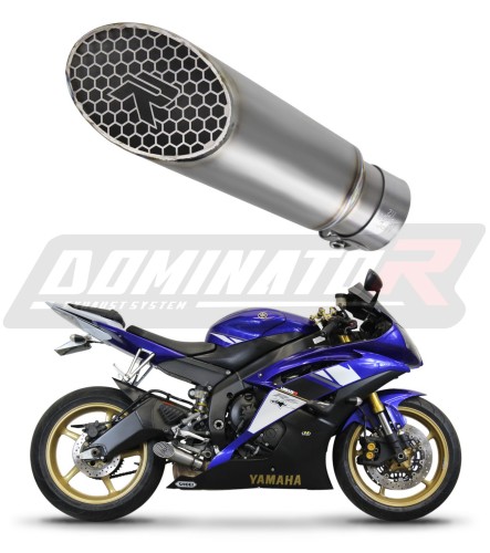exhaust muffler DOMINATOR titanium GP3 fits the motorcycle Yamaha YZF R6 2006   2016 6
