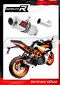 exhaust muffler DOMINATOR GP1 fits the motorcycle KTM RC 390 2017   2020