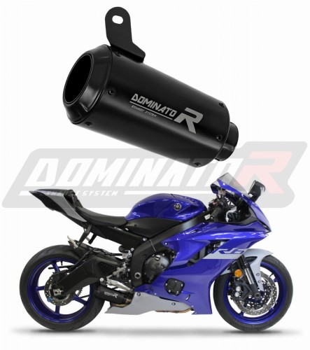 DOMINATOR GPS FEKETE kipufogó dob Yamaha YZF R6 2017 - 2023 motorkerékpárhoz 6