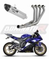 Yamaha YZF R6 2006 - 2016 Teljes rendszer Kipufogó leömlő HP8 dob + dB killer medium
