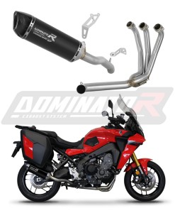Yamaha Tracer 9 / GT 2021 - 2024 Teljes rendszer Leömlő Kipufogó HP6 FEKETE + dB killer közepes