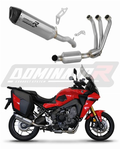 Yamaha Tracer 9 / GT 2021 - 2024 Teljes rendszer kipufogó HP6 EX titán dob + dB killer medium
