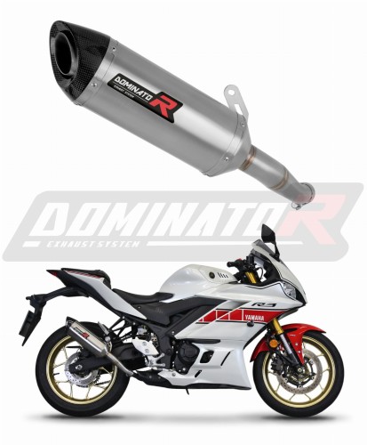 DOMINATOR HP8 kipufogó dob Yamaha YZF-R3 2019 - 2024 motorkerékpárhoz 6