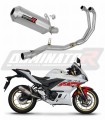 complete exhaust system with muffler DOMINATOR Full System OV G2 fits the motorcycle Yamaha YZF R3 2019   2024 6