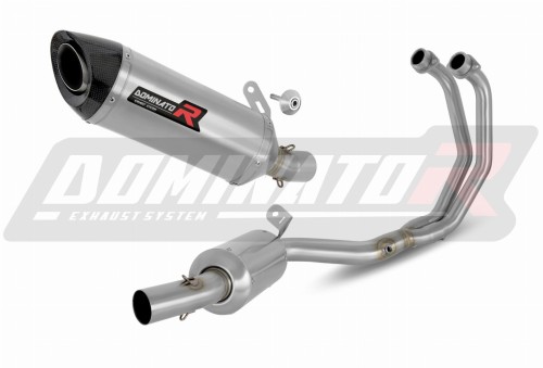 teljes DOMINATOR kipufogórendszer HP8 kipufogódobbal, amely illeszkedik a Yamaha MT-03 2020 - 2023 motorkerékpárhoz 3