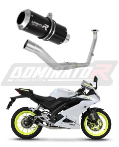 Yamaha YZF R125 2021 - 2024 Full system Kipufogó kollektor Kipufogódob GP BLACK + dB killer medium