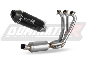 Yamaha XSR 900 2022 - 2023 Alacsony elhelyezésű EX teljes rendszer leömlő kipufogó HP3 FEKETE dob + dB killer