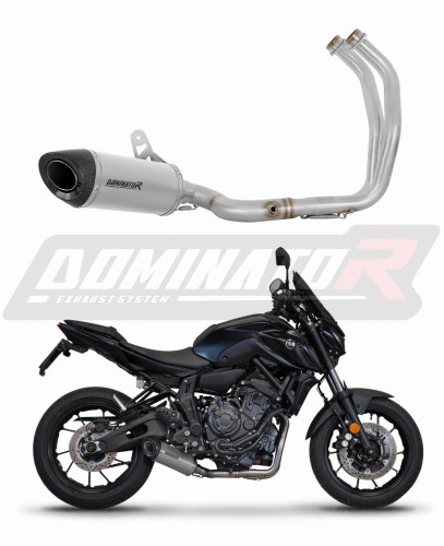 teljes kipufogórendszer DOMINATOR Full System HP8 Titán hangtompítóval a Yamaha MT motorkerékpárhoz