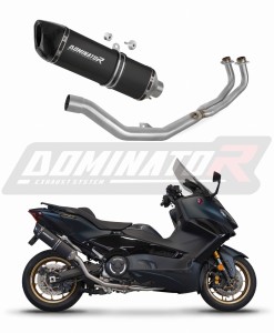 Yamaha XP 560 T-MAX 2020 - 2024 Full system Leömlő Kipufogódob HP6 BLACK + dB killer