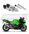 DOMINATOR HP5 kipufogó dob KAWASAKI ZZR 1400 2012 - 2023 motorkerékpárhoz 6