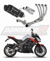 komplett DOMINATOR Full System HP1 FEKETE kipufogórendszer dobbal Kawasaki Z10 motorkerékpárhoz