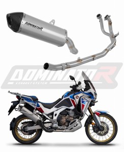 Honda CRF 1100L Africa Twin Adventure 2020 - 2023 Teljes rendszer Kipufogó leömlő HP7 Titán hangtompító + dB killer