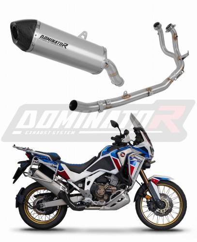 Honda CRF 1100L Africa Twin Adventure 2020 - 2023 Teljes rendszer Kipufogó leömlő HP7 Titán hangtompító + dB killer