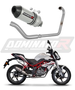 Benelli BN 125 2018 - 2023 Teljes rendszer Kipufogó leömlő HP3 dob + dB killer