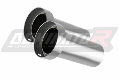 DOMINATOR  fits the motorcycle set of 2 dB killers Medium Prosty 58 32  2