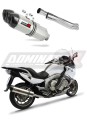 DOMINATOR HP1 kipufogó dob, amely illik a BMW K1600 GT GTL 2011 - 2023 motorkerékpárhoz 8