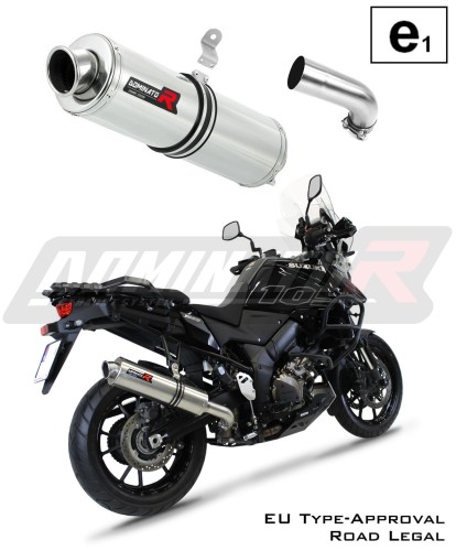 DOMINATOR homológ kerek kipufogó dob Suzuki DL 1050 V-Strom / XT 2020 - 2024 motorkerékpárhoz 7