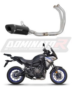 Yamaha Tracer 7 / GT 2020 - 2024 Full system Kipufogó leömlő Dob HP8 BLACK + dB killer
