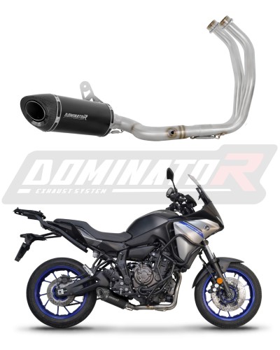 DOMINATOR Full System HP8 FEKETE komplett kipufogórendszer Yamaha Tracer 7 / GT 2020 - 2024 motorkerékpárhoz 3