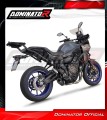 complete exhaust system with muffler DOMINATOR Full System HP8 BLACK fits the motorcycle Yamaha Tracer 7 / GT 2020   2024 4