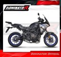 complete exhaust system with muffler DOMINATOR Full System titanium HP8 fits the motorcycle Yamaha Tracer 7 / GT 2020   2024 5