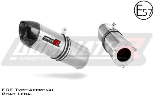 exhaust muffler DOMINATOR homologated road legal HP1 fits the motorcycle Kawasaki ZX6R 1995   1997 3