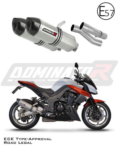 DOMINATOR Homologált HP1 kipufogó dob Kawasaki Z1000 2017 - 2020 motorkerékpárhoz 6