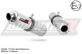 DOMINATOR homologált kerek kipufogó dob Kawasaki ZX9R 1998 - 2002 motorkerékpárhoz 3
