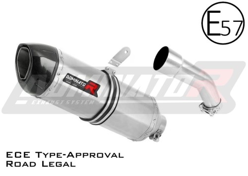 exhaust muffler DOMINATOR homologated road legal HP1 fits the motorcycle Kawasaki ZX10R 2008   2010 3
