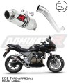 DOMINATOR Homologált GP1 kipufogó dob Kawasaki Z750 2004 - 2006 motorkerékpárhoz 6