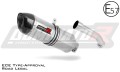 exhaust muffler DOMINATOR homologated road legal HP1 fits the motorcycle Kawasaki ZX10R 2004   2005 3