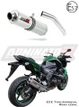 exhaust muffler DOMINATOR homologated road legal ROUND fits the motorcycle Kawasaki Z750 2007   2012 5