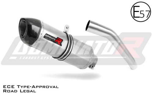 DOMINATOR Homologált HP1 kipufogó dob Kawasaki Z750 2007 - 2012 motorkerékpárhoz 3