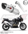 exhaust muffler DOMINATOR homologated road legal HP1 fits the motorcycle Kawasaki Z750 2004   2006 6