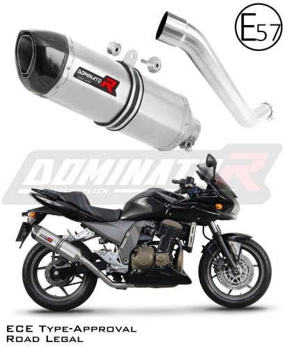 DOMINATOR Homologált kipufogó dob HP1, amely illeszkedik a Kawasaki Z750 2004 - 2006 motorkerékpárhoz 6