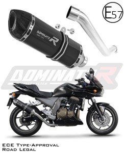 Kawasaki Z750 2004 - 2006 Homologizált kipufogó Dob HP1 BLACK