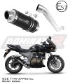 DOMINATOR homológ kipufogó dob GP1 FEKETE a Kawasaki Z750 2004 - 2006 motorkerékpárhoz 6