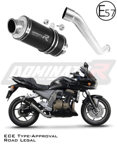 Kawasaki Z750 2004 - 2006 Homológ kipufogó Dob GP1 BLACK