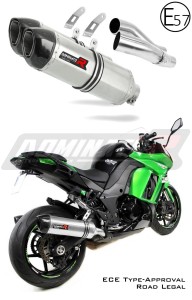 Kawasaki Z1000 SX 2014 - 2016 Homologált kipufogó Dob HP1