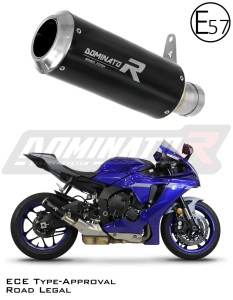Yamaha YZF R1 1000 RN32 2015 - 2016 Homologált kipufogó Dob GP BLACK