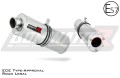 DOMINATOR homológ ovális kipufogó dob, amely illeszkedik a Yamaha YZF 1000 R Thunderace 1996 - 2003 motorkerékpárhoz 3