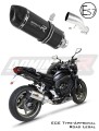 DOMINATOR Homologált HP1 FEKETE kipufogó dob Yamaha FZ1 FAZER 1000 2006 - 2015 motorkerékpárhoz 3