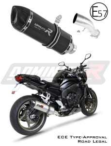 Yamaha FZ1 FAZER 1000 2006 - 2015 Homologált kipufogó Dob HP1 FEKETE