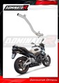 DOMINATOR Mid Pipe középdob dekatalizátor GSR 600 2006 - 2011 motorkerékpárhoz 2
